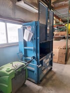 54" width x 62" L x 85" H Marathon #4224, industrial vertical baler - Image 2