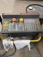 250 Ton, Accurpress #725012, hydraulic press brake, 12' overall, 124" between housing, controller upgrade - Image 4