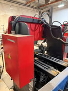 38 Ton, Amada #RG-35S, CNC press brake, 4' overall, 40" between housing, 3.94" stroke, 7.88" throat, 14.58" - Image 6