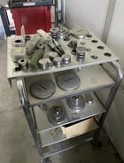 22 Ton, Strippit #U-1000-XP-OIPB, CNC turret punch w/ tooling, 20 station, 3 automatic index, 40" throat - Image 8