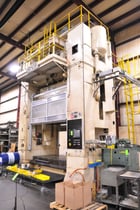 800 Ton, Verson #SE2-800-108-60T, straight side double crank, 16" stroke, 39" Shut Height, 12" adj., 108" - Image 2