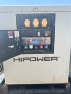 56 KW HiPower #HRJW-75-T6, diesel generator set, 99 hours, John Deere engine, Tier 3, tandem axle trailer - Image 2
