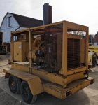 155 KW Caterpillar, Diesel Towable Genset, #3306 engine, 4716 hours, 1985 - Image 9