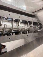 Vincent #TSP-12, Dewatering Screw Press, 64" long twin tapered screws, 20" x 24" feed hopper, 100 HP, 575 Volt - Image 4