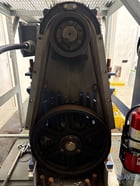Vincent #TSP-12, Dewatering Screw Press, 64" long twin tapered screws, 20" x 24" feed hopper, 100 HP, 575 Volt - Image 7