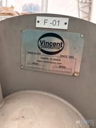 Vincent #FF-12, Fiber Filter, Stainless Steel, 28" diameter x 54" long filter, 10 HP, 100-500 GPM - Image 5