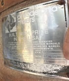 20 HP Philadelphia #PTE-16RTLCSS, agitator mixer, 38.9:1 ratio, 20 HP, 145-1760 RPM, 230/460 V., S/N 98LPL0199 - Image 3