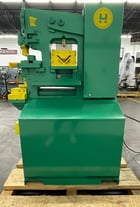 3" x 3" x 3/8" Uni-Hydro #PRO-56, Ironworker, 56 ton, 6" throat, 4-way 14" bar shear, 5 HP, 7 SPM, 1200 psi - Image 5
