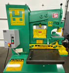 3" x 3" x 3/8" Uni-Hydro #PRO-56, Ironworker, 56 ton, 6" throat, 4-way 14" bar shear, 5 HP, 7 SPM, 1200 psi - Image 6