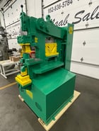 6" x 6" x 1/2" Uni-Hydro #80-24, Ironworker, 80 ton, 9" throat, 24" bar shear, 7.5 HP, 9 SPM, 2000 psi - Image 6