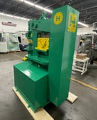 6" x 6" x 1/2" Uni-Hydro #80-24, Ironworker, 80 ton, 9" throat, 24" bar shear, 7.5 HP, 9 SPM, 2000 psi - Image 7
