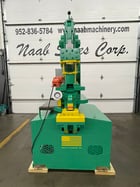 6" x 6" x 1/2" Uni-Hydro #80-24, Ironworker, 80 ton, 9" throat, 24" bar shear, 7.5 HP, 9 SPM, 2000 psi - Image 8