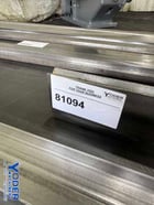 69" L, Female press brake die, 1" die width, 3" die height, 3/4" opening in V, 1/2" depth of V - Image 1