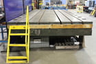 240" x 94" x 16", T-slotted floor with stands, leveling screws - Image 4