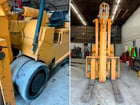 40000 lb. Caterpillar #T400, gas forklift, 148" lift height, 72" blade length - Image 3