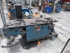 Spiral Helix #SPORT, hydraulic gorelocker elbow machine, 9"-50" diameter range, 18-26 gauge, 2003 - Image 1