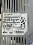 Allen-Bradley Variable Frequency Drive 22A-D6P0N104 480V 3-Phase - Image 2