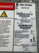 Allen-Bradley Color Touch Display Module 2711P-RDT10C A Ser F - Image 2