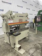 60 Ton, Accurpress #7606, CNC press brake, 6' overall, 54.5" between housing, 8" stroke, 10 HP, ETS 3000 - Image 2