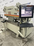 60 Ton, Accurpress #7606, CNC press brake, 6' overall, 54.5" between housing, 8" stroke, 10 HP, ETS 3000 - Image 3