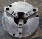 12" Pratt & Whitney Burnerd, 3-jaw scroll chuck, plain back - Image 1