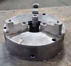 12" Pratt & Whitney Burnerd, 3-jaw scroll chuck, plain back - Image 2