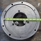 12" Pratt & Whitney Burnerd, 3-jaw scroll chuck, plain back - Image 8