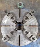 15" Cushman, 4-jaw chuck, D1-6 Camlock - Image 2