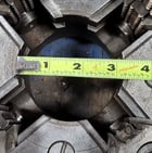 15" Cushman, 4-jaw chuck, D1-6 Camlock - Image 7