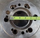 15" Cushman, 4-jaw chuck, D1-6 Camlock - Image 9