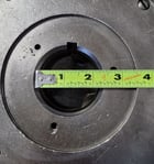 8" Cushman #836E2, 3-jaw chuck, 2.25" hole - Image 10