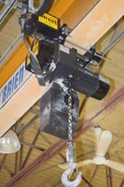 2 Ton, Obrien O'Brien, semi-gantry crane 55', 55' span, reote control single girder, 98' runway, Street - Image 6