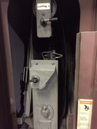 36" Grindingmaster 2000 #MSB-900, sander, motorized table height adjustment, Griva dust collector, 1994 - Image 5