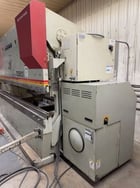 250 Ton, Accurpress #725012, cnc press brake, 12' overall, 124" between housing, 8" stroke, 10" throat, 16" - Image 2