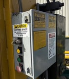 GPI #M60MD, vertical baler, 24" x 60" feed opening, 5 HP, 33 sec cycle, hydraulic eject system - Image 2