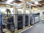 Wemhoner #Basic-1000-Plus, membrane press with pin sy, storage/unwind stand, 2005 - Image 1