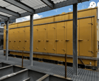 1500 KW Caterpillar #3512, Diesel Generator Set w/ Paralleling Switchgear, 480 Volts, 1800 RPM, 8000 amp - Image 5