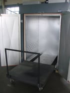 48" width x 72" H x 48" L JPW Design #HD496, roll-in cart, like new, 650°F, horizontal & vertical air-flow - Image 5