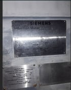 1250 HP 1185 RPM Siemens, Frame 5812S, Induction Motor, 4160 Volts - Image 1