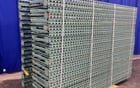 Pallet Racking Uprights, Tear Drop, 96" x 32", 4-1/2" x 3" plate - Image 1