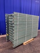 Pallet Racking Uprights, Tear Drop, 96" x 32", 4-1/2" x 3" plate - Image 2