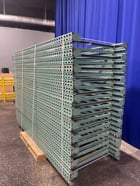 Pallet Racking Uprights, Tear Drop, 96" x 32", 4-1/2" x 3" plate - Image 4