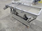 22" x 72" MGB Engineering, classifier, 3 separations, 1/8" fines & 1/4" overs screens, 1.5 HP Weg motor, 2016 - Image 10