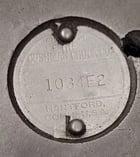 10" Cushman #1034E2, 3-jaw lathe chuck, 2" center hole, 94112 - Image 3