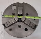 10" Cushman #1034E2, 3-jaw lathe chuck, 2" center hole, 94112 - Image 7