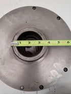 10" Cushman #1034E2, 3-jaw lathe chuck, 2" center hole, 94112 - Image 9