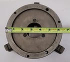 6" Bison, 3-jaw lathe chuck, 1-1/2" center hole, flat back, 94111 - Image 8