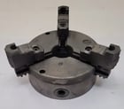 6" Bison, 3-jaw lathe chuck, 1-1/2" center hole, flat back, 94111 - Image 10