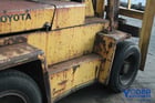 13000 lb. Toyota #FD60, diesel forklift, pneumatic tires, 1008" lift, 1970, #65320 - Image 9