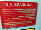 230 Lb. Braun #200NTSP-2, Washer Extractor, 2-pocket, steam injection, 621 extract RPM, 480 Volt, 2002 - Image 10